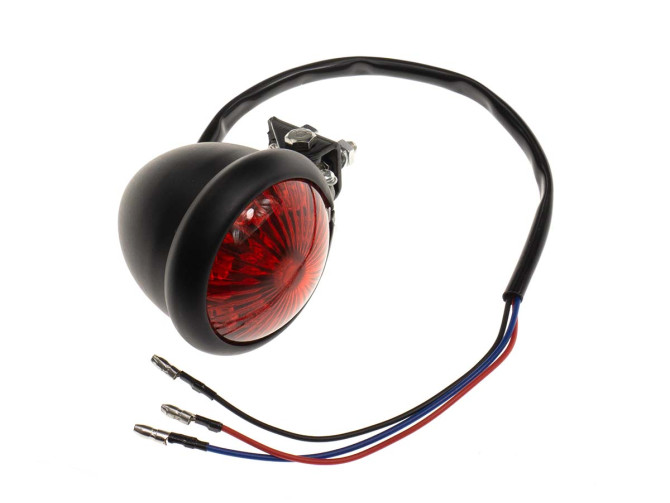 Achterlicht Tomos universeel LED klein zwart rond product
