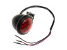 Achterlicht Tomos universeel LED klein zwart rond thumb extra