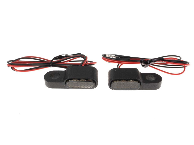 Fahrtrichtungsanzeiger Universal LED Modell Klein Schwarz Satz product