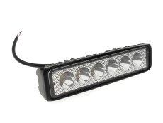 Koplamp vierkant 150mm LED bar 12V DC universal (15x4cm)