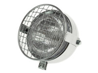 Koplamp rond 130mm Maxi chroom GUIA met rooster