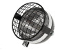 Headlight round 130mm Maxi black with chrome GUIA with grill thumb extra