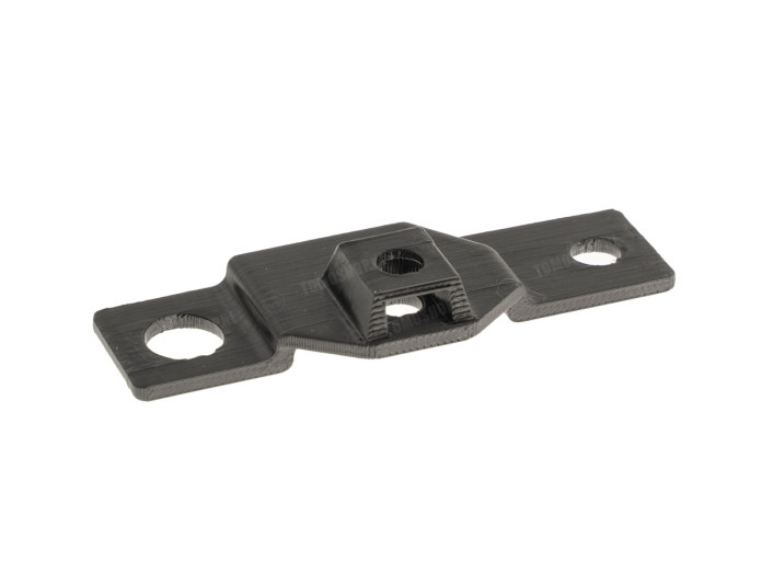 Headlight cover spoiler mounting bracket set to headlight