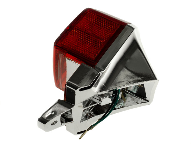 Taillight Tomos A3 / A35 old model with brake light replica chrome product