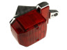 Taillight Tomos A3 / A35 old model with brake light chrome thumb extra
