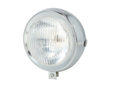 Headlight round 130mm Maxi chrome (Pallet offer!)