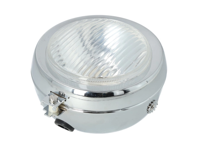 Headlight round 130mm Maxi chrome (Pallet offer!) product