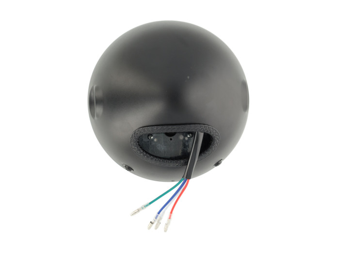 Headlight round 165mm Angel Eye "Tri" LED 12V