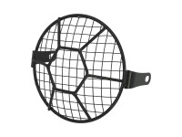 Koplamprooster rond 160mm voor 165mm lamp zwart versterkt