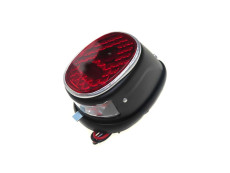 Achterlicht Tomos 2L / 3L / 4L / universeel classic zwart