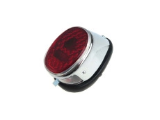 Achterlicht Tomos 2L / 3L / 4L / universeel classic chroom 
