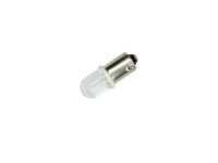 Light bulb BA9 12V 4 watt taillight white LED Bosma