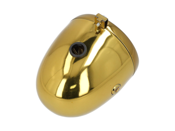 Koplamp rond 130mm ei model groot model *Exclusive* Candy Gold product