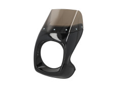 Headlight cover spoiler + window Magnum style universal