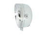 Headlight round 130mm chrome classic 