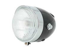Koplamp rond 110mm ei model klein model zwart (zij bevestiging)