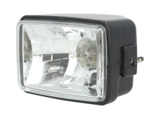 Koplamp vierkant 150mm Tomos A3 / A35 helder glas A-kwaliteit 