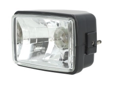 Headlight square 150mm Tomos A3 / A35 clear glass A-quality Headlight square 150mm Tomos A3 / A35 clear glass A-quality