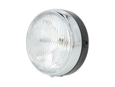 Koplamp rond 145mm zwart GUIA