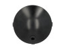 Headlight round 145mm black GUIA