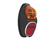 Achterlicht Tomos 2L / 3L / 4L / universeel Hella groot zwart