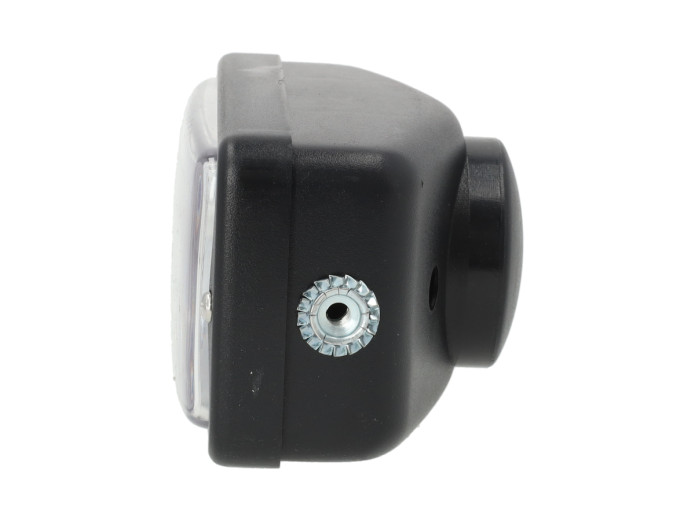 Scheinwerfer Eckig 142mm Schwarz GUIA