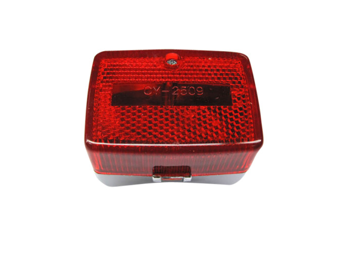 Taillight Tomos universal small model Ulo chrome product