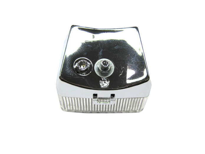 Taillight Tomos universal small model chrome