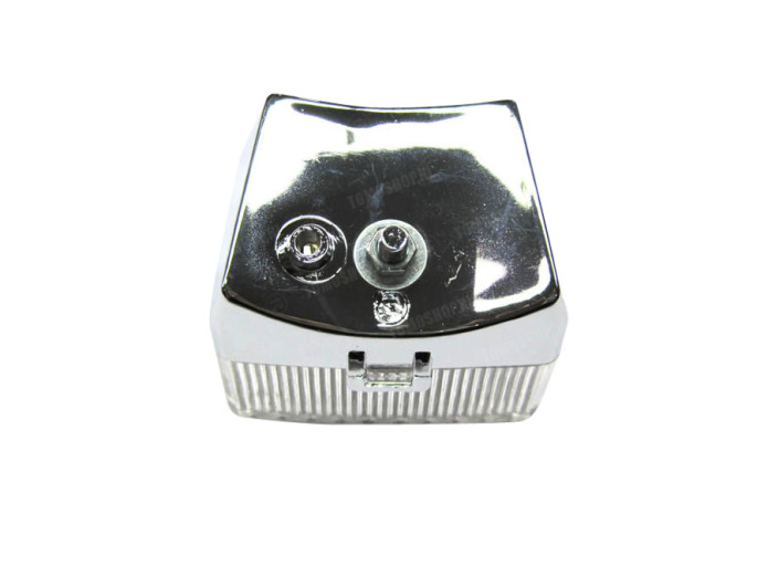 Taillight Tomos universal small model chrome