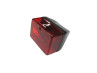 Taillight Tomos universal small model Ulo black