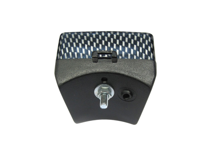 Achterlicht Tomos universeel klein Ulo zwart carbon-look