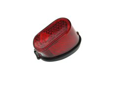 Taillight Tomos 2L / 3L / 4L / universal with thick rubber and approval numbers