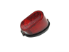 Taillight Tomos 2L / 3L / 4L / universal with thick rubber thumb extra