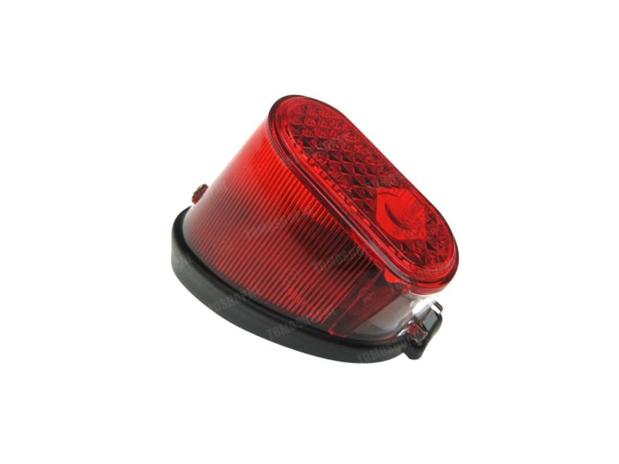 Taillight Tomos 2L / 3L / 4L / universal with thick rubber and approval numbers photo