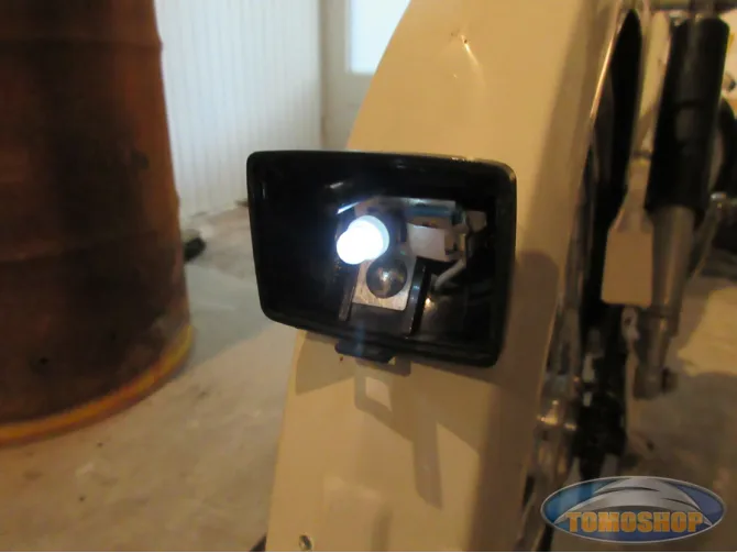 Birne BA9s 12V LED Rücklicht Weiß (2 Stück) product