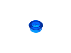 Controleglaasje 13mm blauw voor grootlicht 