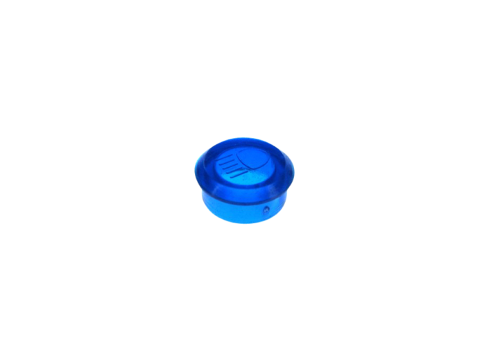 Controleglaasje 13mm blauw voor grootlicht 