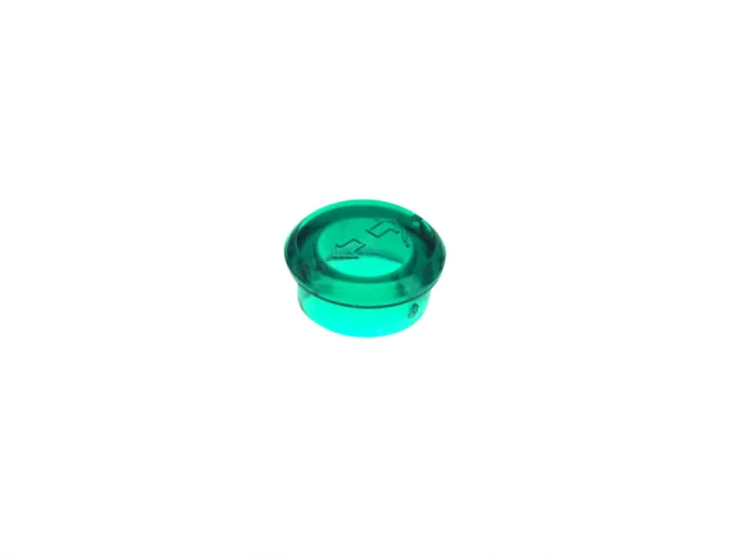 Controleglaasje 13mm groen voor knipperlicht  thumb