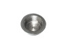 Headset tube nut 26mm chrome for Tomos M26x1 thumb extra