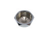 Steering head nut chrome for Tomos Original Headset tube nut 26mm Tomos A3 / A35 Original chrome