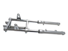 Front fork Tomos A3 / A35 / various models new model aluminium hydraulic EBR silver