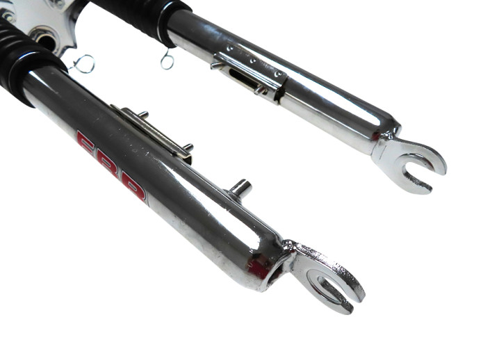 Front fork Tomos A3 / A35 / various models old model EBR chrome 