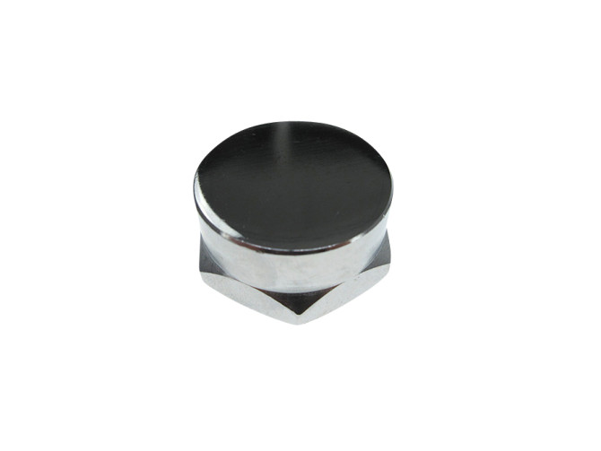 Headset tube locking nut 26mm chrome 16mm high product