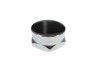 Headset tube locking nut 26mm chrome 16mm high thumb extra