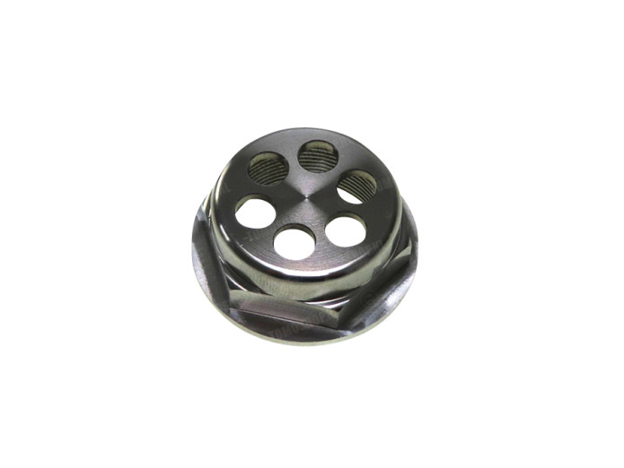Lenkkopfmutter 26mm Tomos A3 / A35 Rostfrei Stahl Luxe 