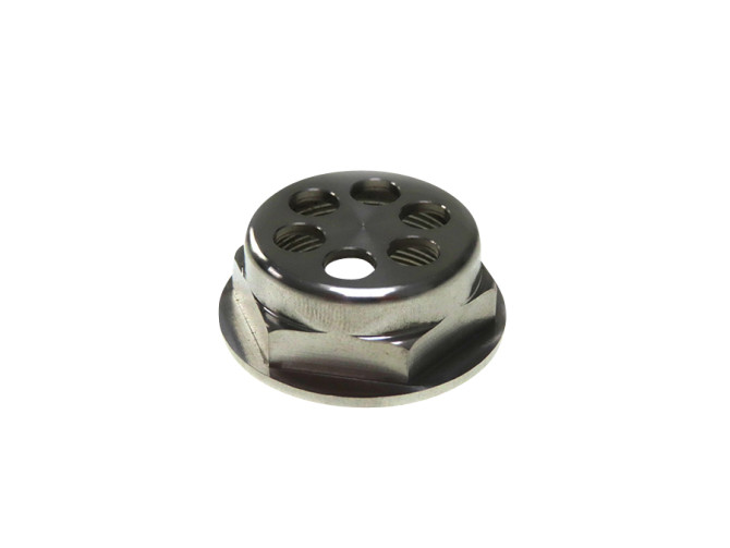 Headset tube locking nut 26mm luxe stainless steel product