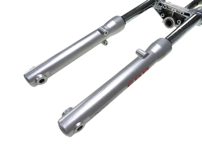 Front fork Tomos Revival / Streetmate new model aluminium EBR silver product