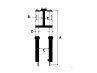 Voorvork Tomos A3 / A35 oud model EBR chroom  thumb extra