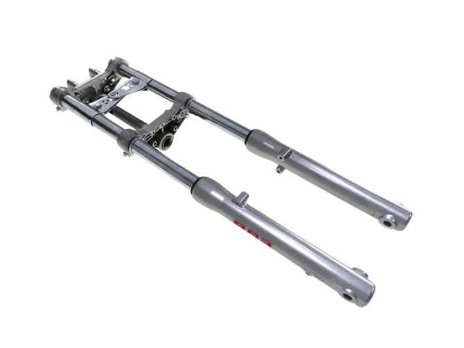Gabel Tomos Revival / Streetmate Neues Modell Aluminium EBR Silber main