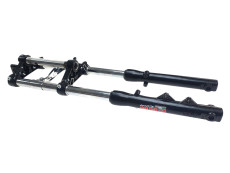 Front fork Tomos Revival / Streetmate new model aluminium EBR black